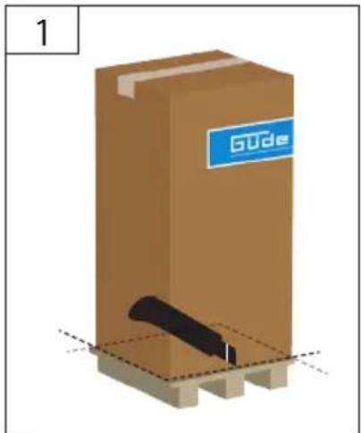 Güde DHH 105010 TP - DEUTSCH Bittle lessen Sie die Gebrauchsanweisung vor Inbetriebnahme sorgfältig durch. - 17