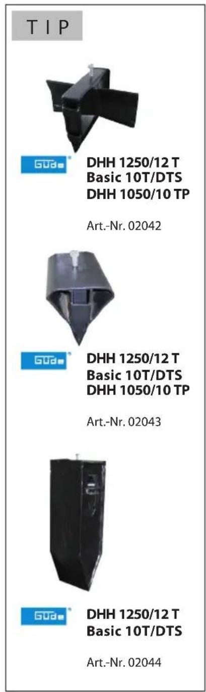 Güde DHH 105010 TP - 8