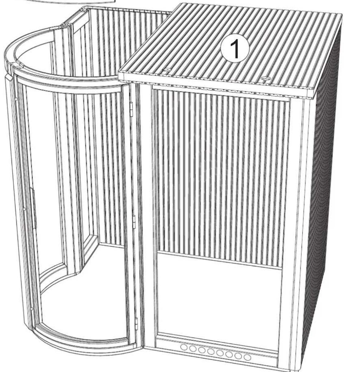 Tylö Round Vision 200 - 15