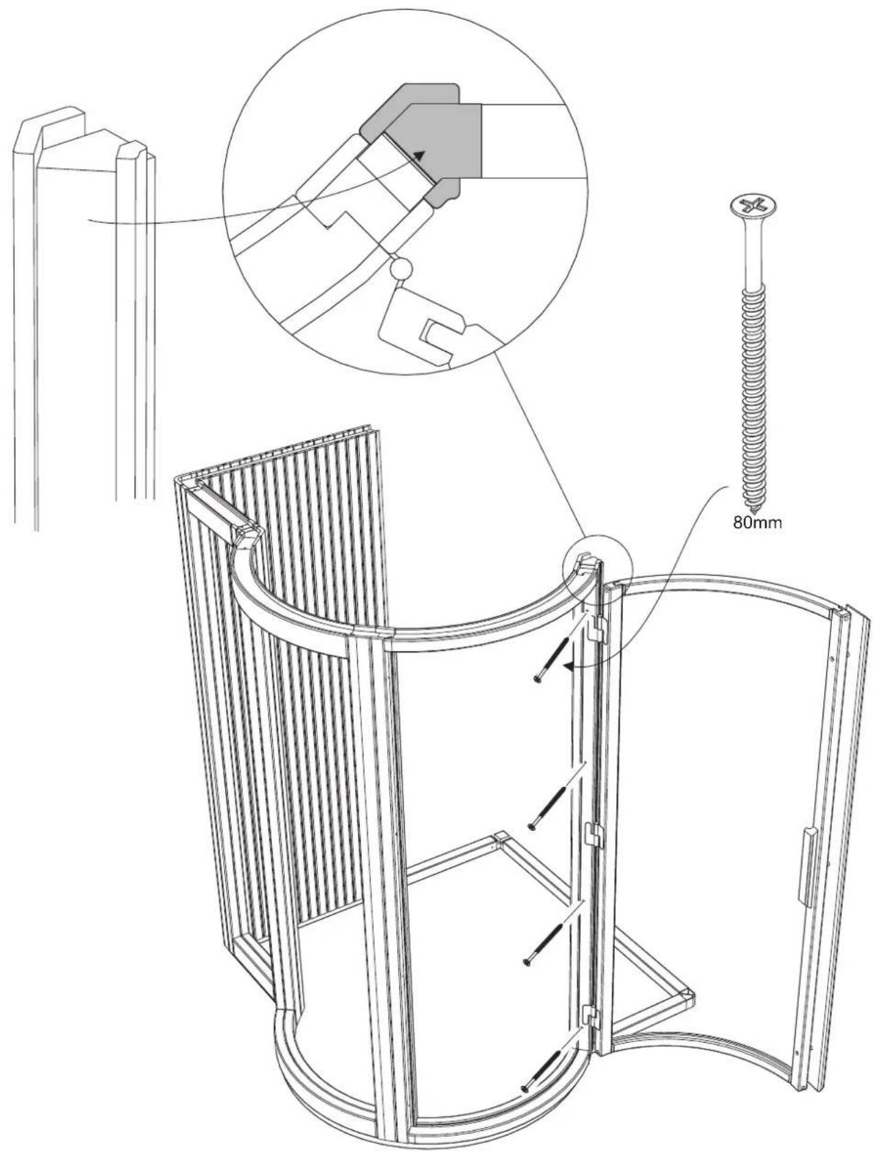 Tylö Round Vision 150 - 4