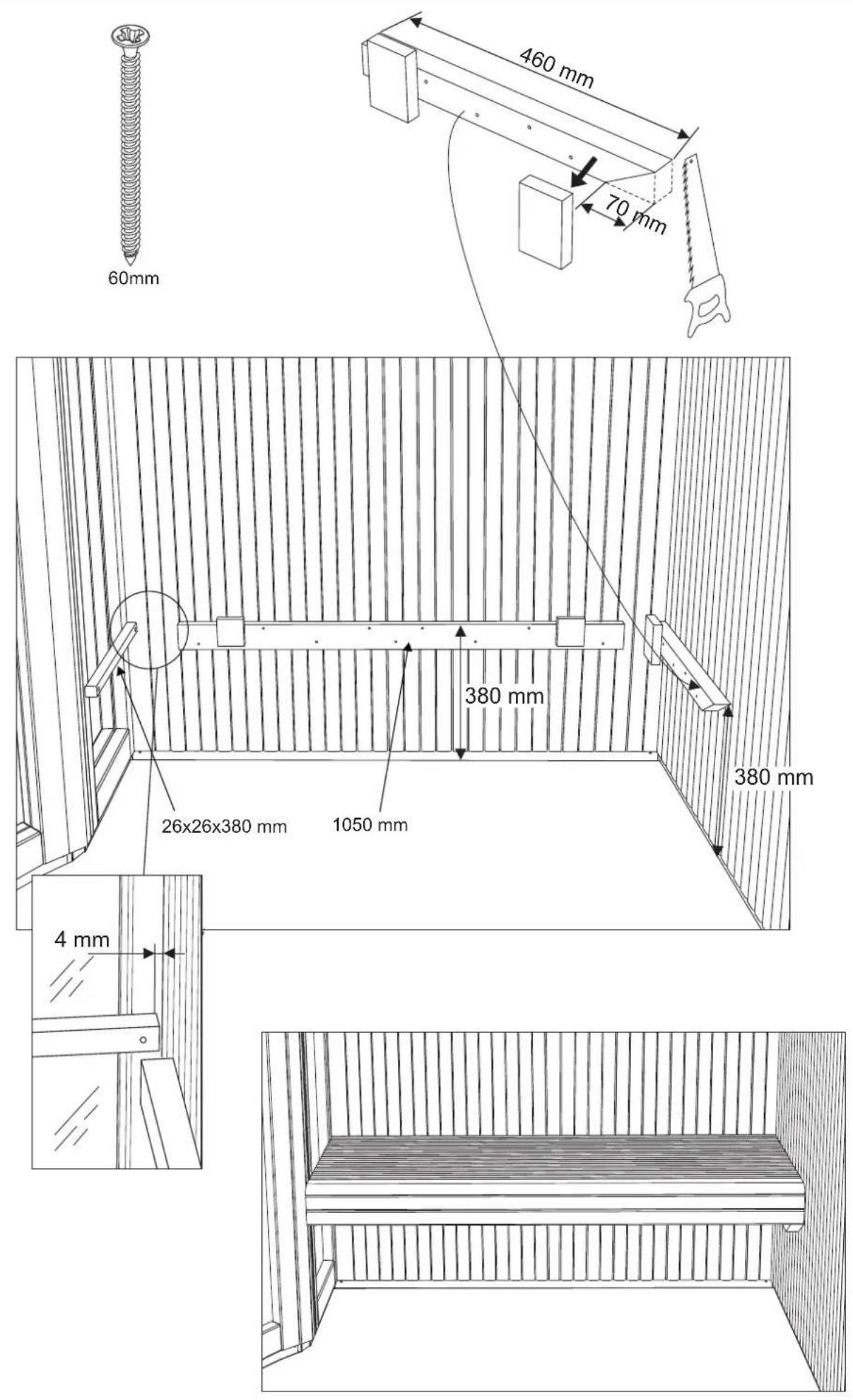 Tylö Round Vision 150 - 18