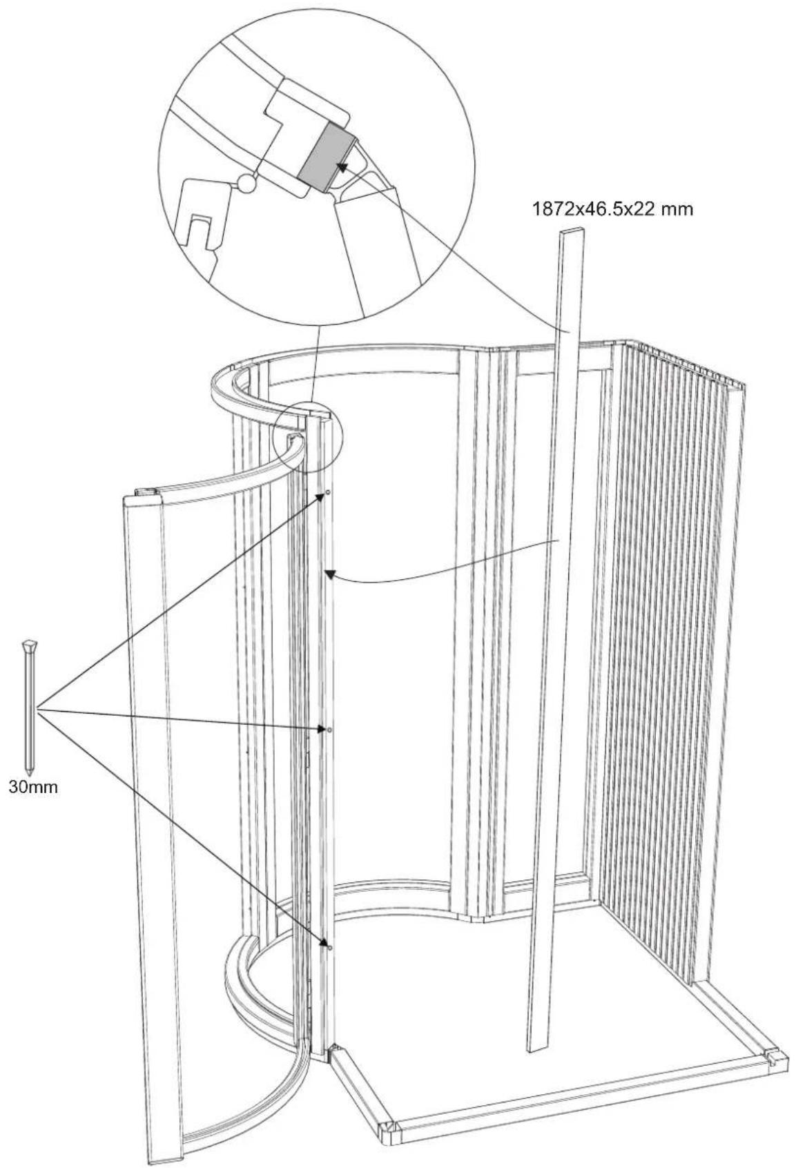 Tylö Round Vision 150 - 2