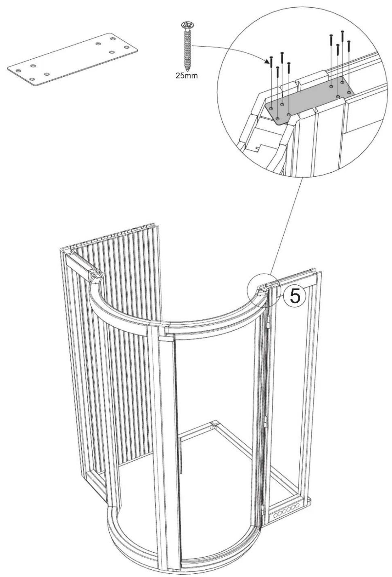 Tylö Round Vision 150 - 6