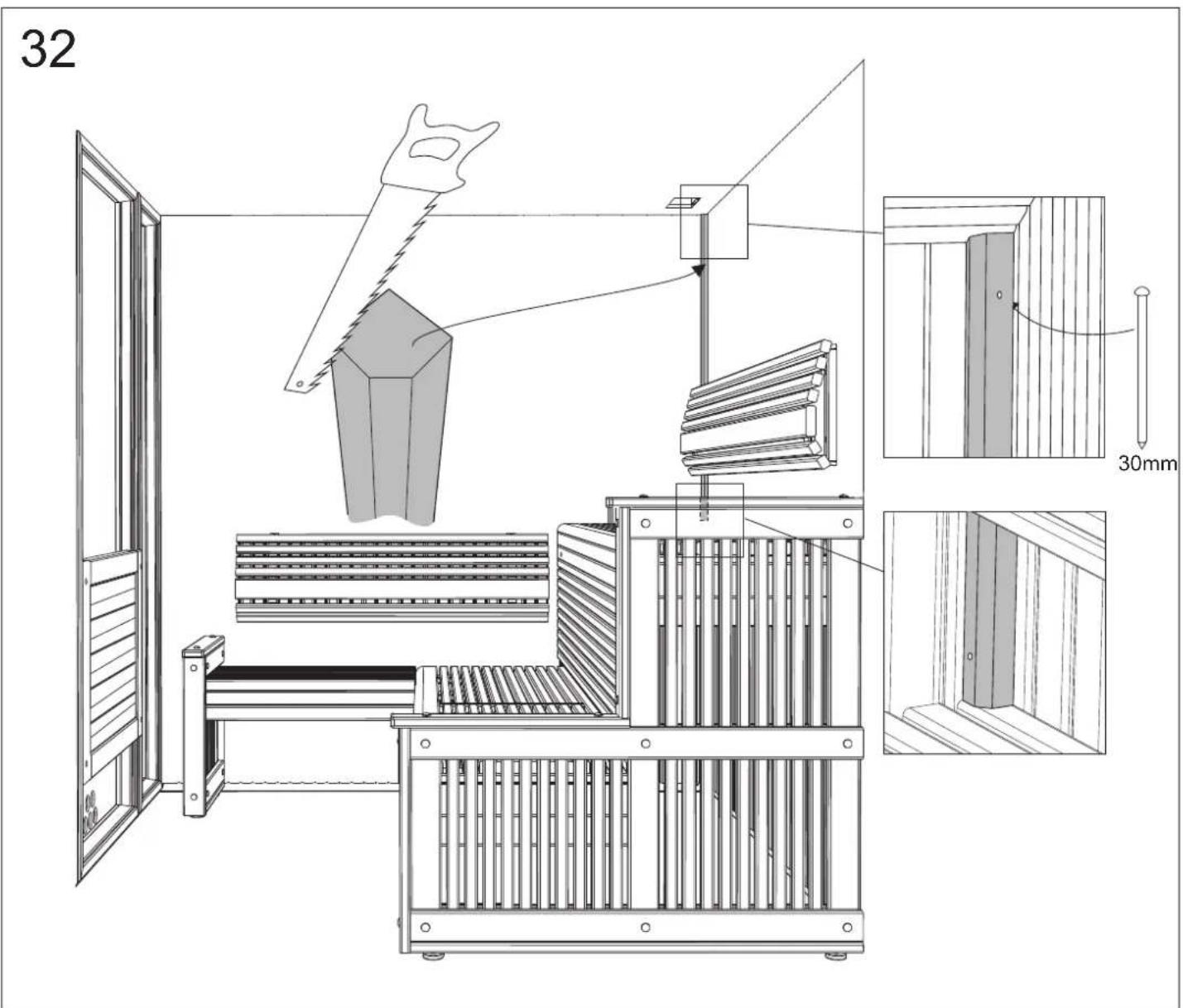 Tylö Alu Line 190 - 34