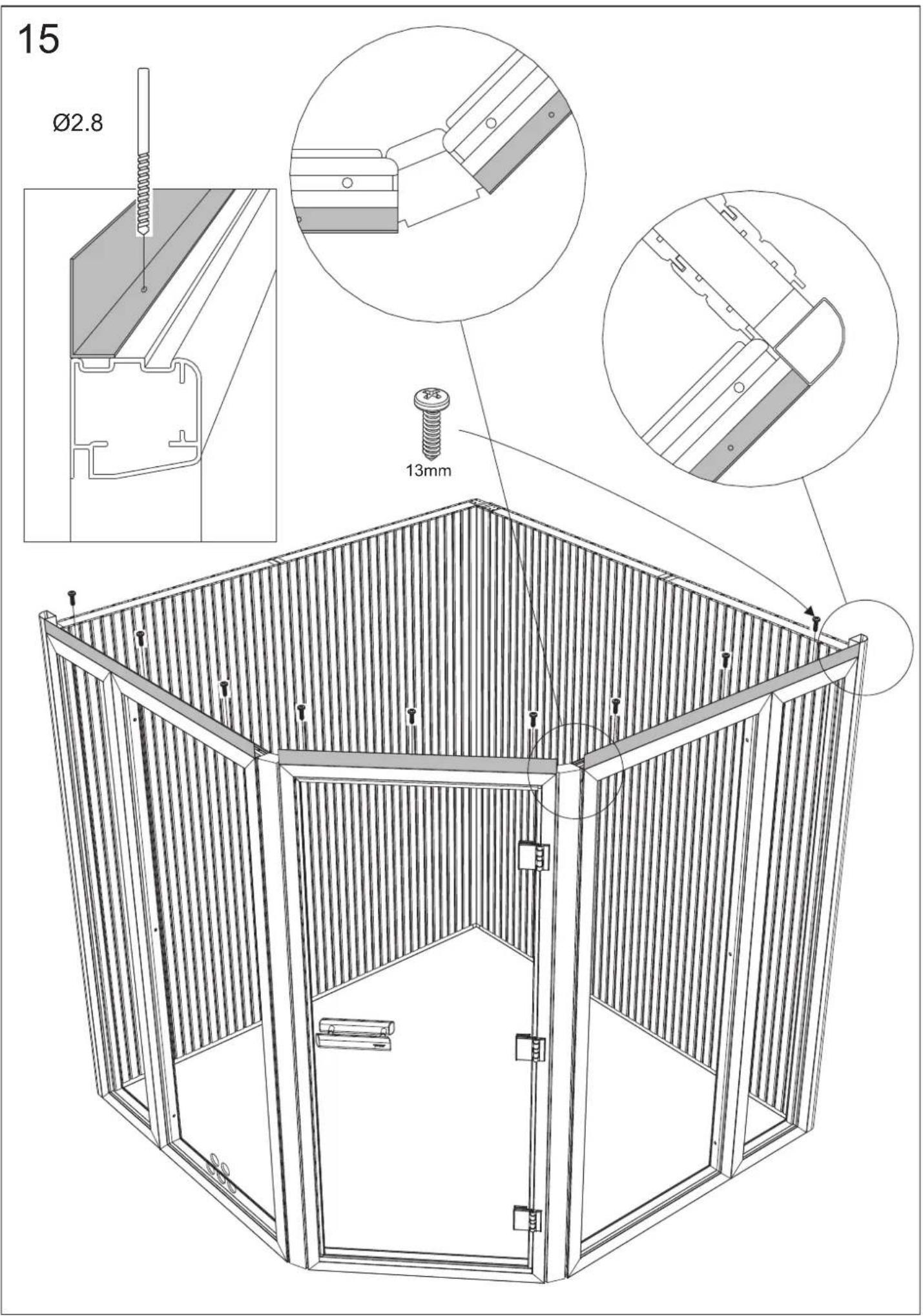 Tylö Alu Line 190 - 15