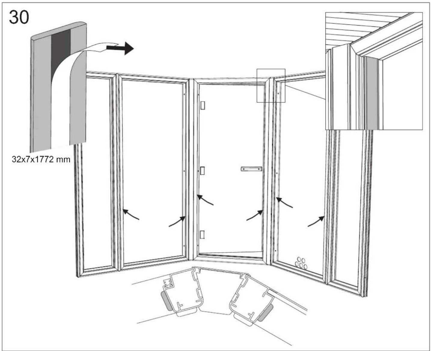 Tylö Alu Line 190 - 32