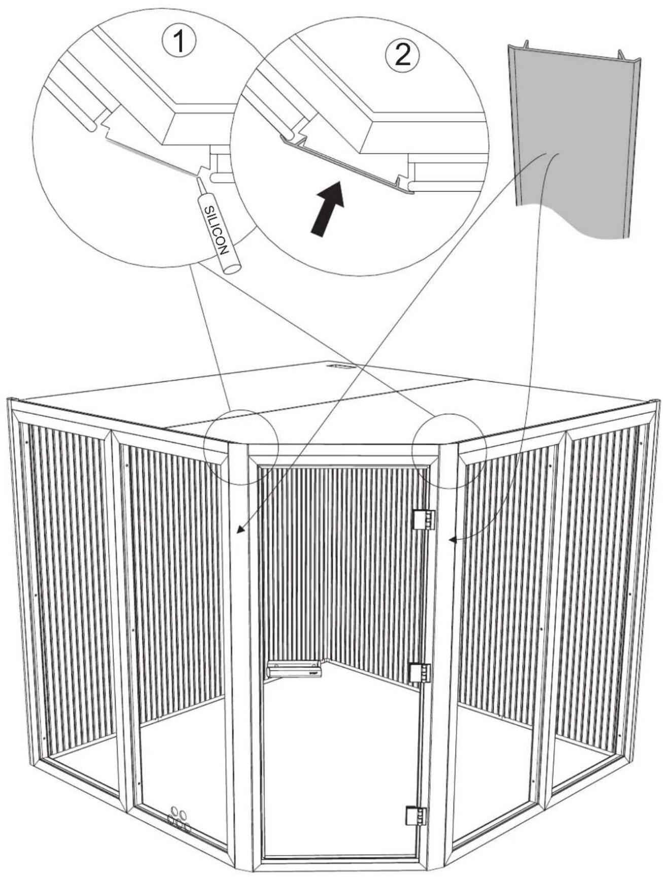Tylö Alu Line 225 - 19