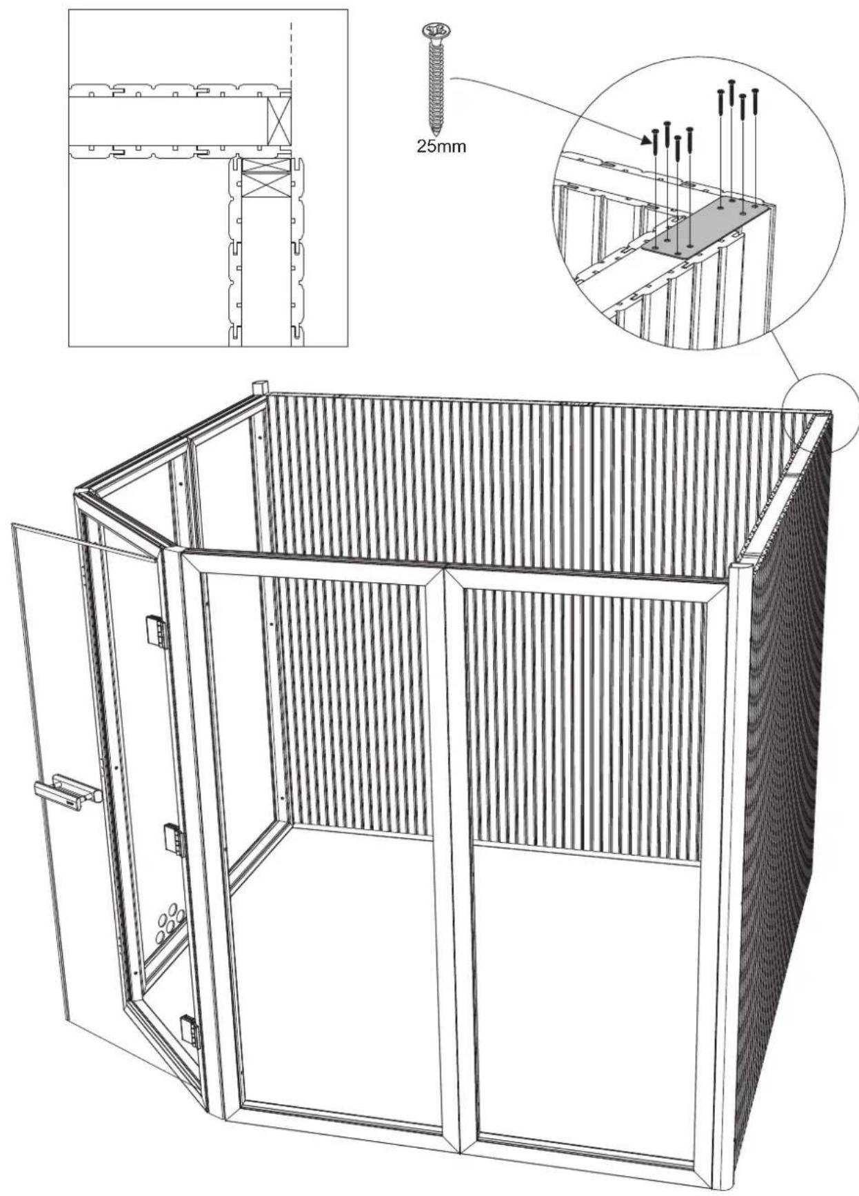 Tylö Alu Line 225 - 16