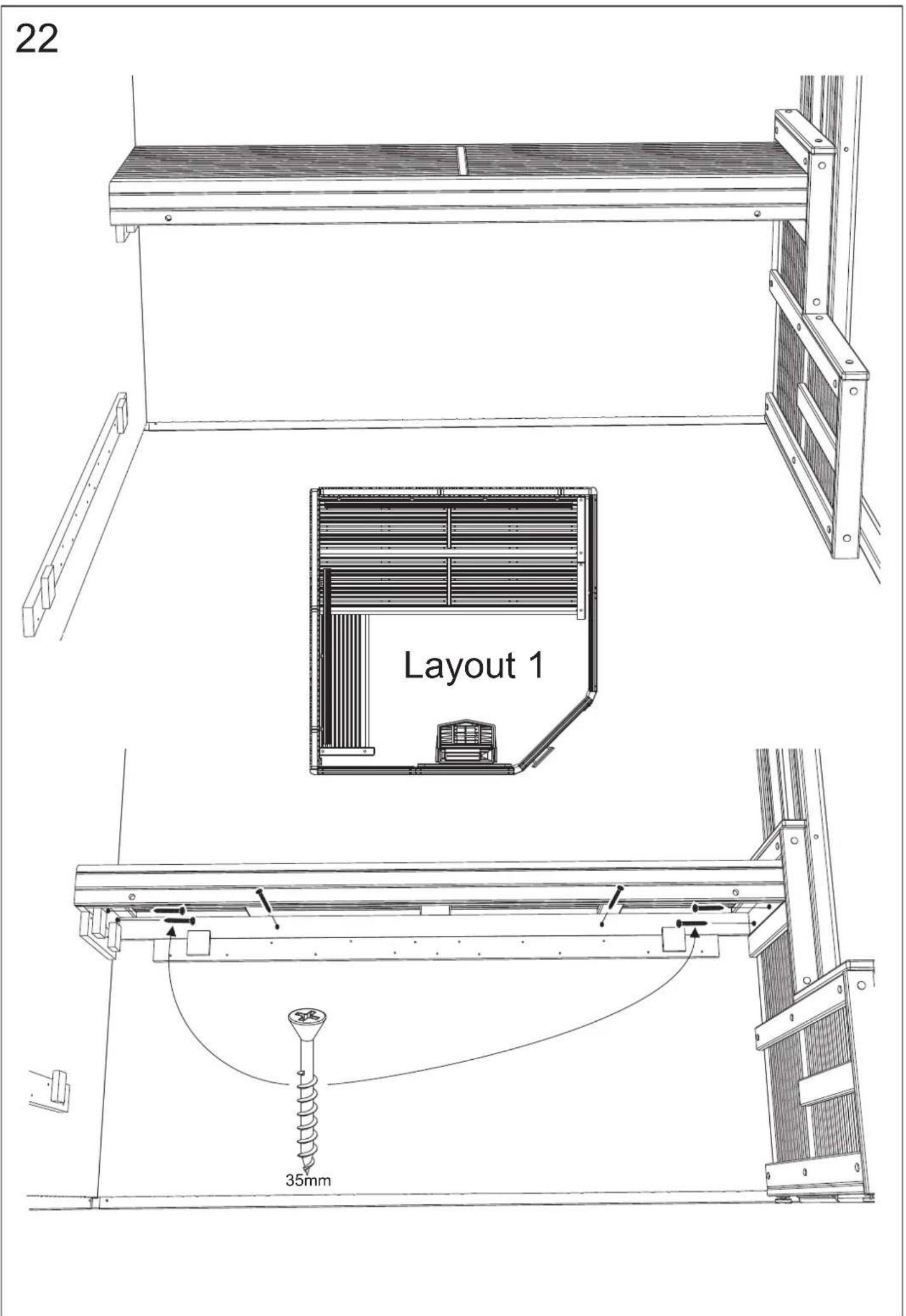 Tylö Alu Line 225 - 23