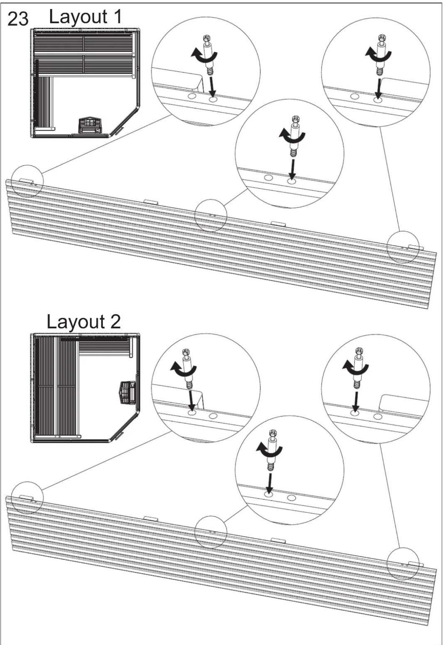 Tylö Alu Line 225 - 24