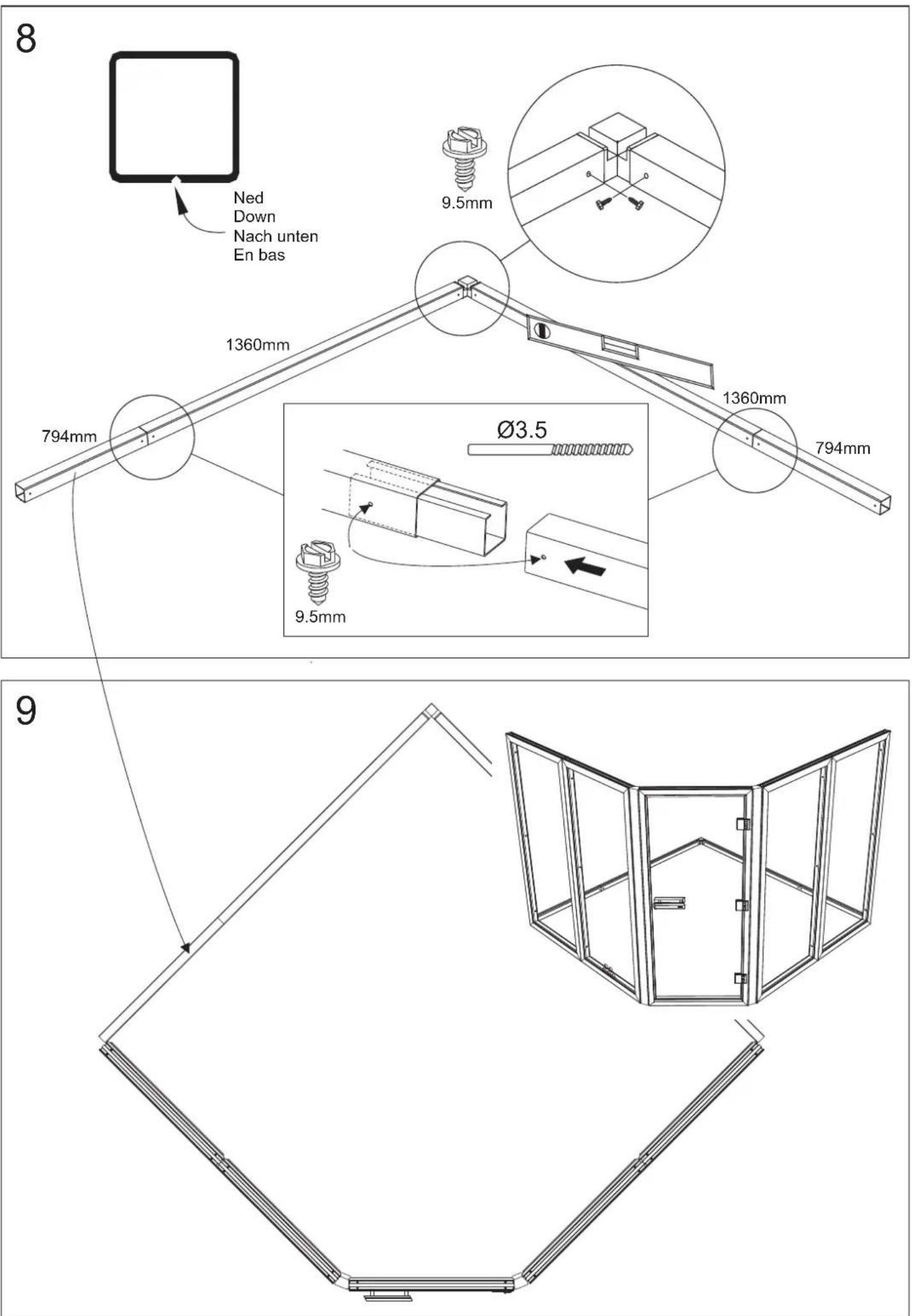Tylö Alu Line 225 - 8