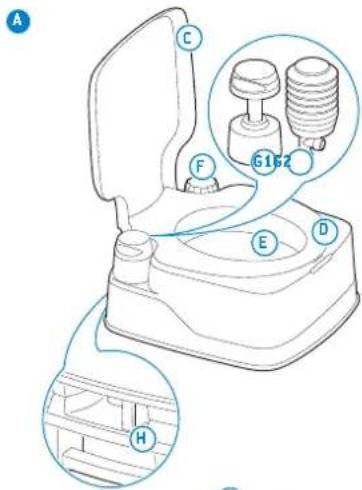 THETFORD Porta Potti Qube 335 - YHcEHdAaHn - 1