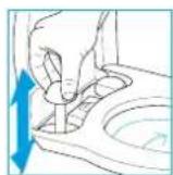 THETFORD Porta Potti Excellence - Tualetes skalošana - 1