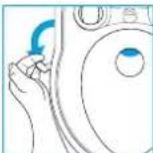 THETFORD Porta Potti Excellence - Abrir a valvula - 2