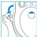 THETFORD Porta Potti Excellence - 打开阀片 - 2