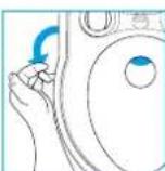 THETFORD Porta Potti Excellence - OtBaprHe Ha 3aTbapraTa KJIana - 2