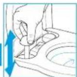 THETFORD Porta Potti Excellence - Splachněte zachod - 1