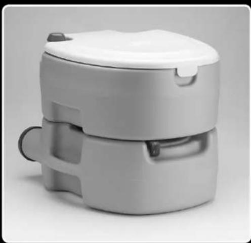 COLEMAN Portable Flush - Toilette chimique portative à chasse d'eau - 1