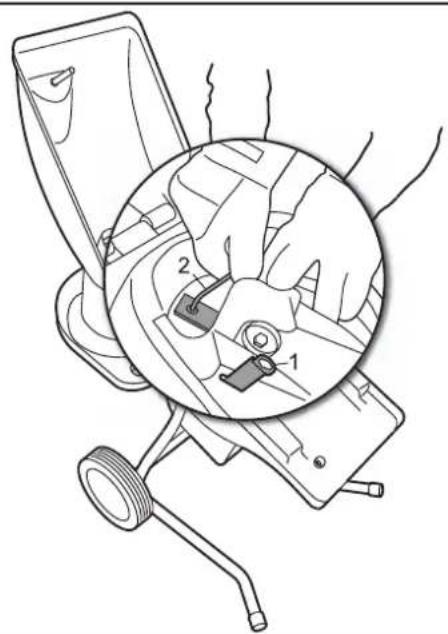 Wolf Garten SDE 2100 - Messen vervangen D E - 3