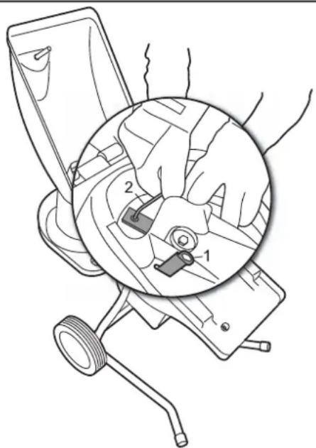 Wolf Garten SDE 2500 - Changing blades D E - 4