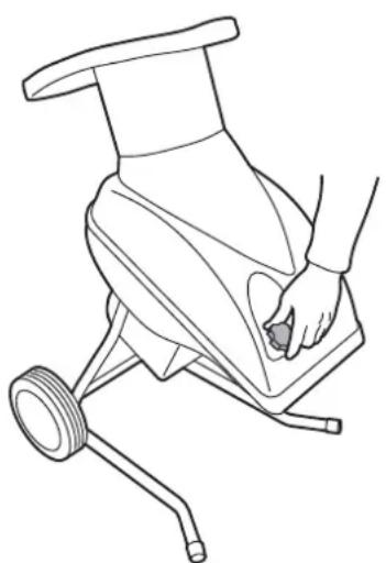 Wolf Garten SDE 2500 - Reinigung des Auffangtrichters - 2