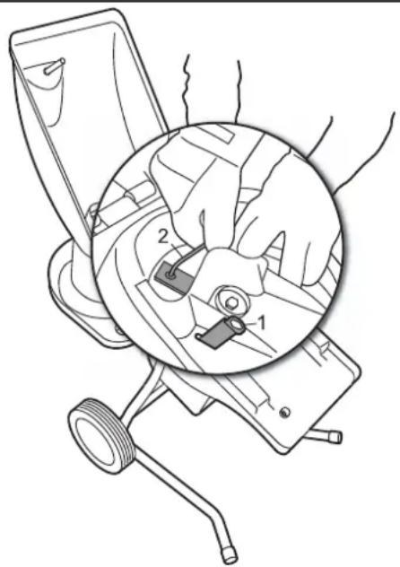 Wolf Garten SDE 2500 - Comment changer les lames D E - 3