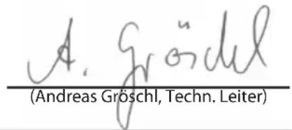 Grizzly EGH 24008 - Hiermit bestätigen wir, dass der Gartenhächsler Baureihe EGH 2400/8 - 2