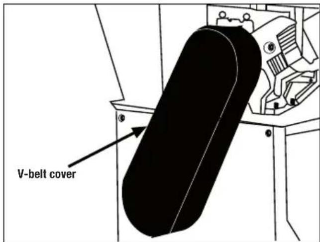 GARLAND Chipper 790 G - REPLACING V-BELT - 1