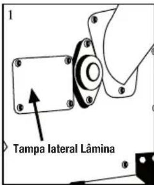 GARLAND Chipper 790 G - MUDANCA DE LÁMINAS - 1