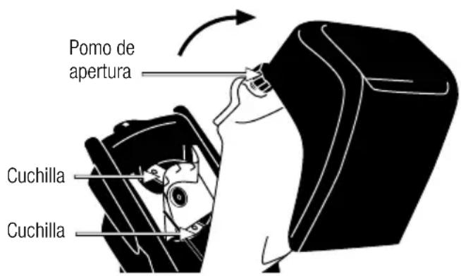 GARLAND Chipper 100 E - SUSTITUCION DE LAS CUCHILLAS - 1