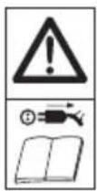 FLORABEST FLH 2500 A1 - Pictogrammes sur l'appareil - 6
