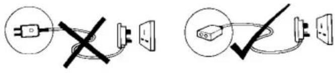 BLACK & DECKER GA100 - Fitting your own extension cable (UK only) - 3