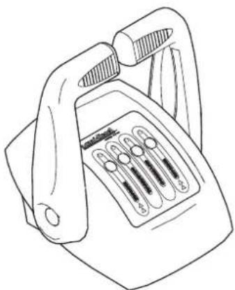 Nanni N4.40HD - Lever de commande - 1