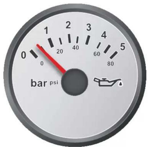 Nanni N4.40HD - Motoröldruckanzeige - 1