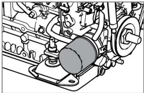 Nanni N4.40HD - Ölfilter wechseln - 1