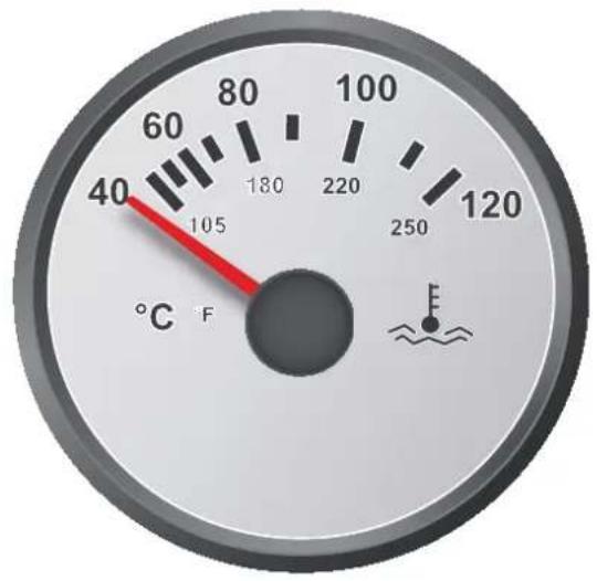 Nanni N4.115 - Indicateur de température liquide de refroidissement - 1
