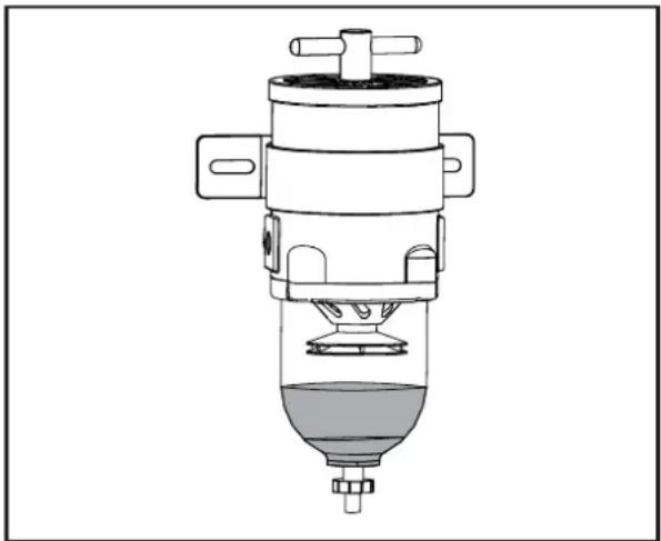 Nanni N2.10 - Fuel prefilter - 1