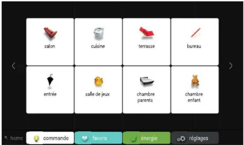 Niko 55020100 - Utilisation de l'onglet « commande » - 1