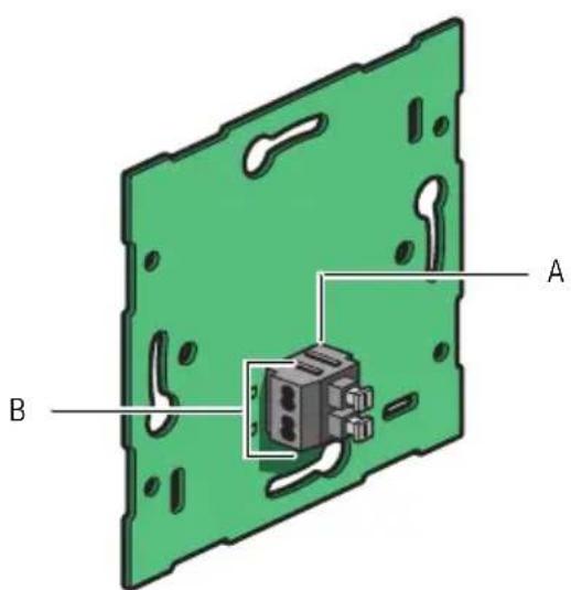 Niko 55014110 - Enkelvoudige muurprints aansluiten - 1