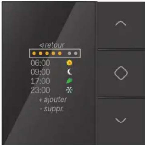 Niko 55013040 - Modification d'un programme hebdomadaire - 8