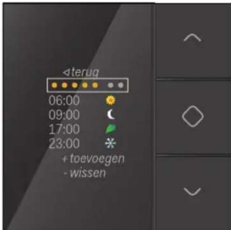 Niko 55013040 - Een weekprogramma wijzigen - 5