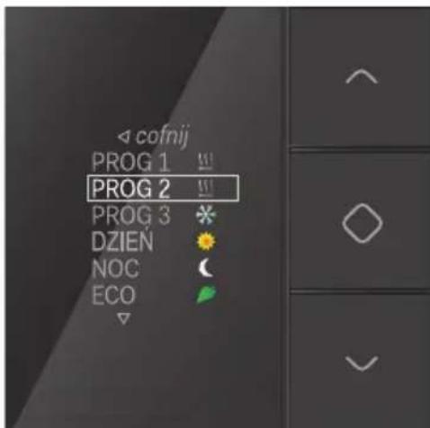 Niko 55013040 - Modyfikacja wstepnie zaprogramowych ustawien - 2