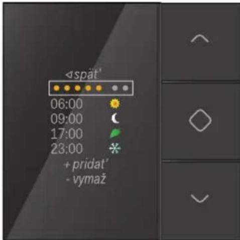 Niko 55013080 - Zmena pevnych nastaveni teplot - 7