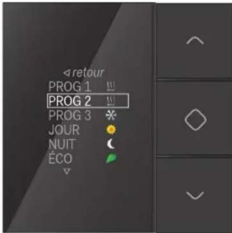 Niko 55013080 - Modification d'un programme hebdomadaire - 1