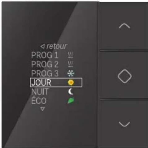 Niko 55013080 - Modification d'un niveau de température fixe - 1