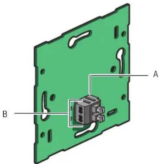 Niko 55014027 - Pripojenie1-násobnej montážnej dosky - 1