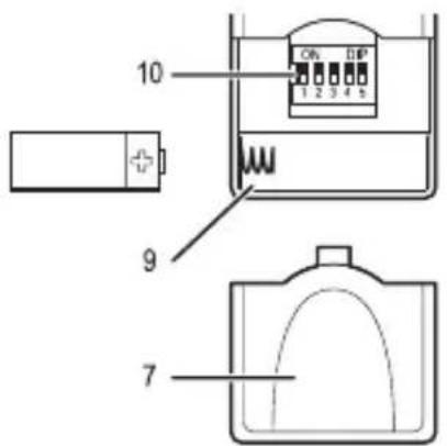BRENNENSTUHL RCS 1044 - Tonoθετησιν της μπατapiac - 1