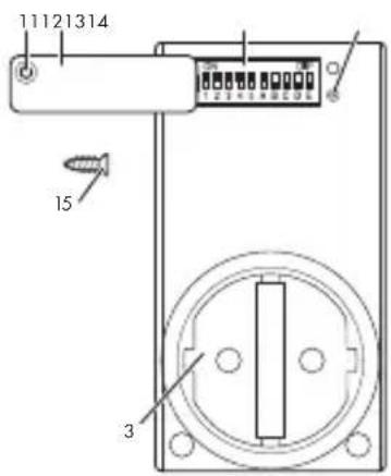 BRENNENSTUHL RCS 1044 - Réglage du code système sur la télécommande - 2