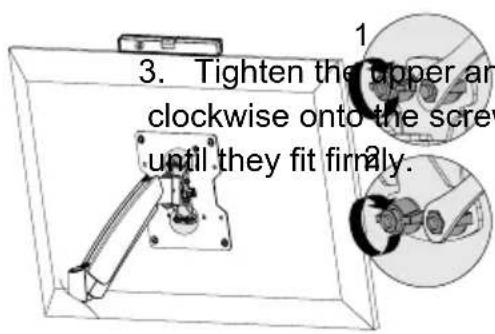 Goobay TV Easyslide Twin S - Hang flat screen and VESA plate with - 1
