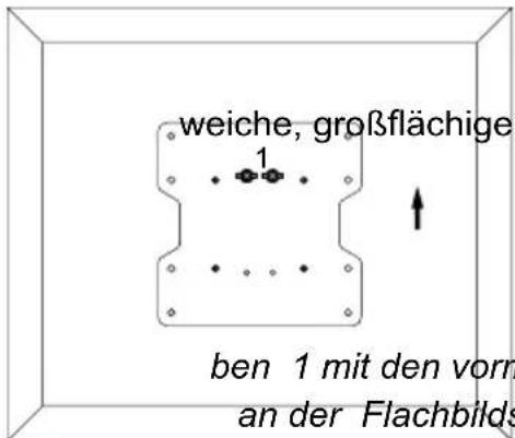 Goobay TV Easyslide Twin S - Flachbildschirme mit flacher Rückseite - 2